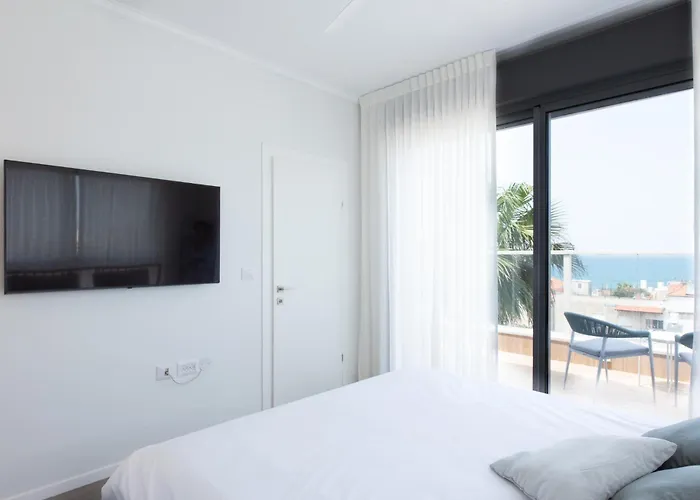 Port City Haifa - Luxury Seaview Penthouse W Jaccuzzi